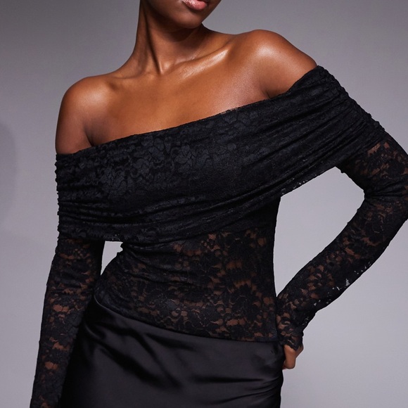 Free People Tops - Free People FP One Lace Off the Shoulder Bodysuit